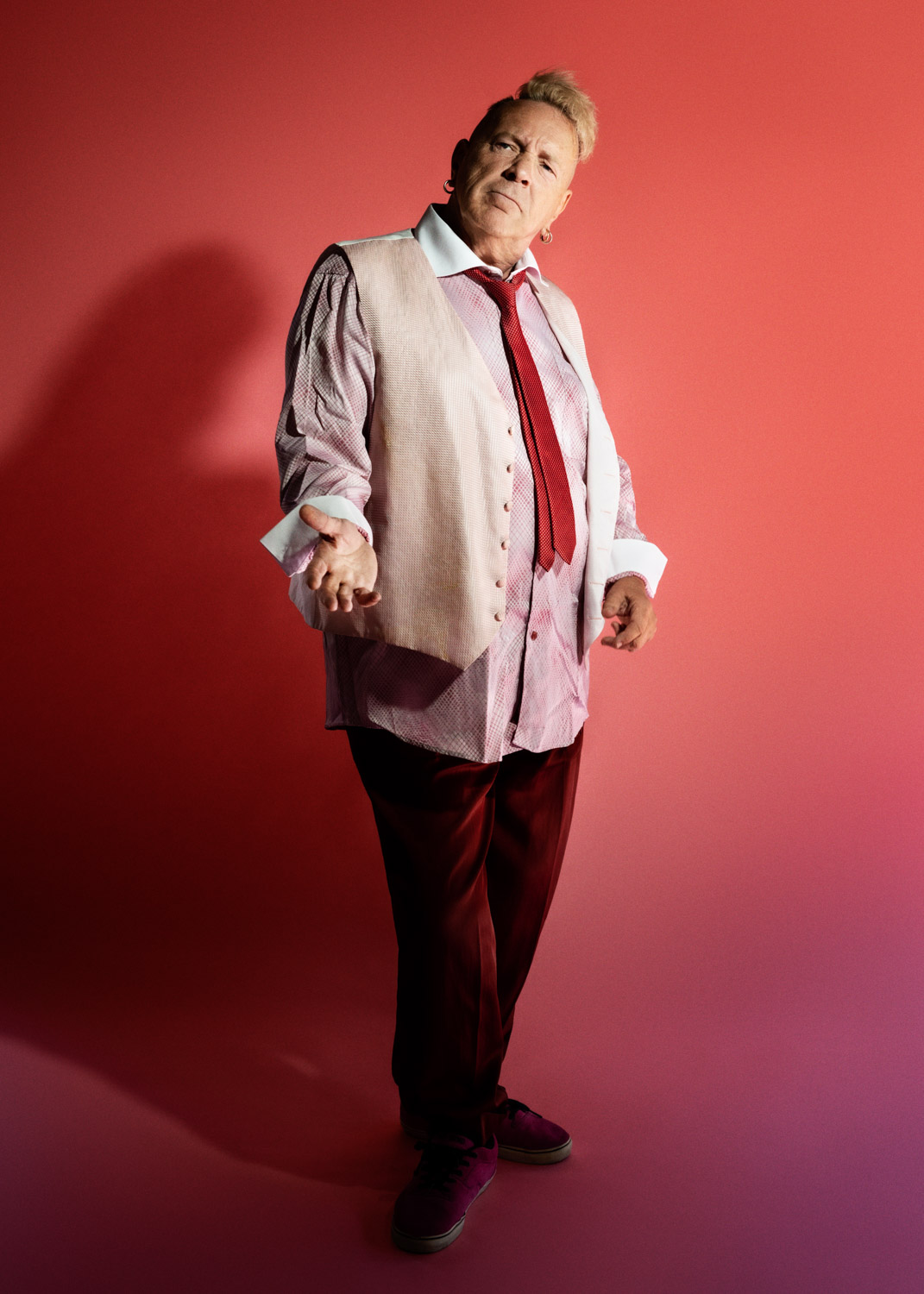 John Lydon, formerly Johnny Rotten