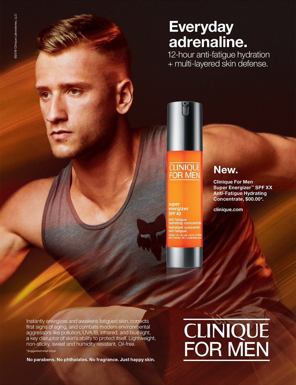 Ken Roczen. Clinique Campaign.