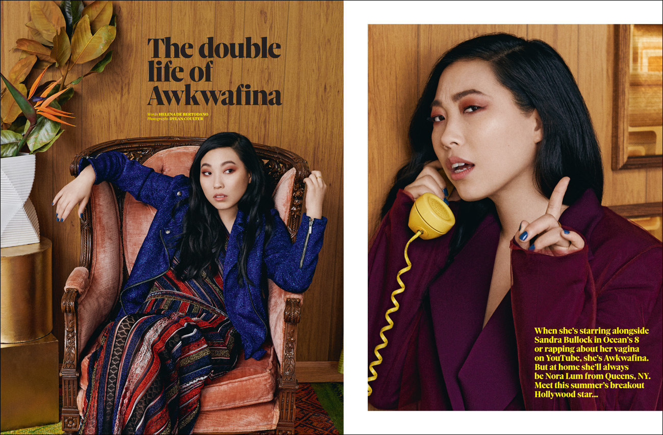 Awkwafina. The Observer Magazine.