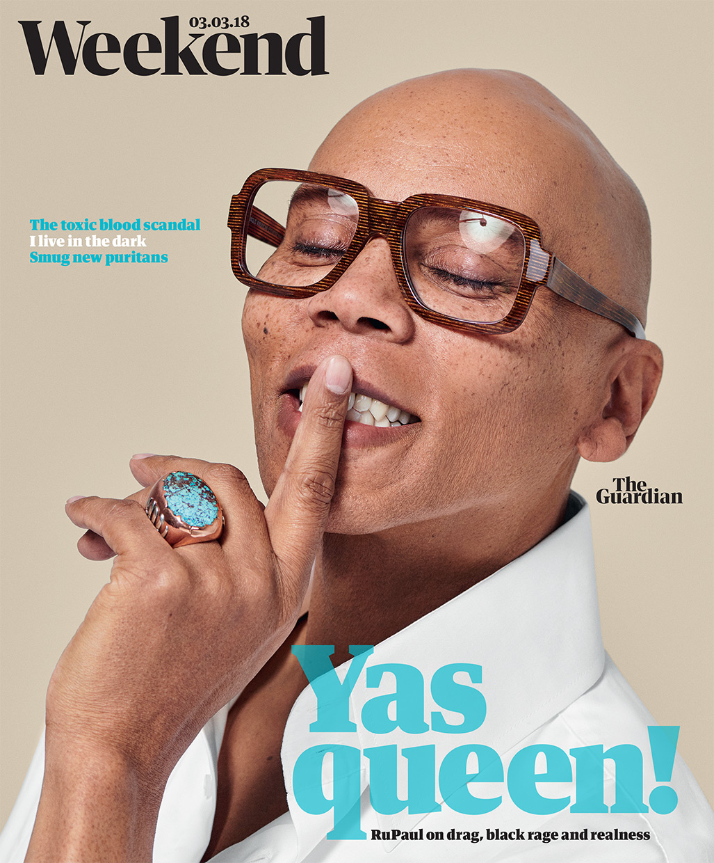 RuPaul. The Guardian Weekend.
